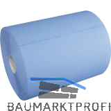 Putzpapier-Rolle blau 360 mm 3-lagig Packungsinhalt 1 Rolle