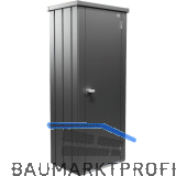 BIOHORT Terrassenschrank Julia M High dunkelgrau