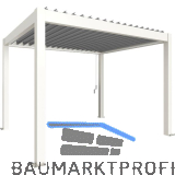 BIOHORT Pergola Gr. 3 x 3 wei�/silber