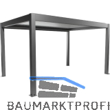 BIOHORT Pergola Gr. 4,5 x 3 quarzgrau/silber