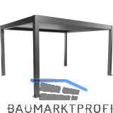 BIOHORT Pergola Gr. 4,5 x 3,5 quarzgrau