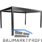 BIOHORT Pergola Gr. 5 x 3,5 dunkelgrau