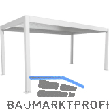 BIOHORT Pergola Gr. 5,5 x 3 wei�/silber