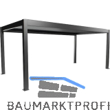 BIOHORT Pergola Gr. 6 x 3 dunkelgrau