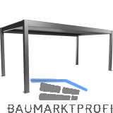 BIOHORT Pergola Gr. 6 x 3 quarzgrau