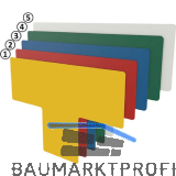 FATH Bodenmarkierung T-Form wei� 75mm
