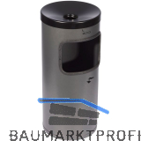 TKG Sicherheits-Wandabfallascher graphit