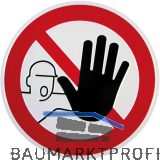 Verbotsschild Zutritt f�r Unbefugte verboten Symbol rund 200 mm