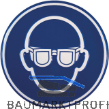 Gebotsschild Augenschutz rund 200 mm