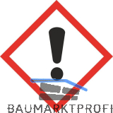 Gefahrensymbol Aufkleber Ausrufezeichen - 15 St�ck