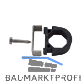 H+S PVC Schelle zur Befestigung an Oktavia Zwischens�ule Inhalt 1 St�ck