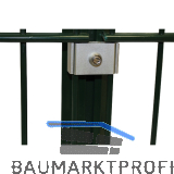 H+S Mattenklemmset UNI gerader Zaunverlauf Inhalt 1 St�ck