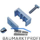 H+S Schr�gklemmset UNI schr�ger Zaunverlauf Inhalt 3 St�ck