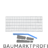 H+S Doppelstabmatte leicht RAL6005 gr�n L�nge 2,51 m H�he 1,43 m