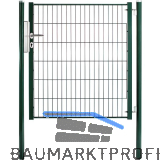 H+S Uni T�r f�r Zaunh�he 1,2 m gr�n