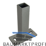 H+S D�belplatte Alu zu Oktavia UNI / ULI S�ule
