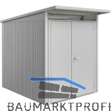 BIOHORT Ger�tehaus AvantGarde A2 silber-metallic Doppelt�r