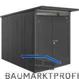 BIOHORT Ger�tehaus AvantGarde A3 dunkelgrau-metallic Doppelt�r