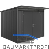 BIOHORT Ger�tehaus AvantGarde A6 dunkelgrau-metallic Doppelt�r