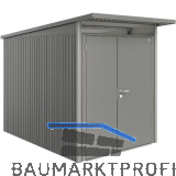 BIOHORT Ger�tehaus AvantGarde A3 quarzgrau-metallic Doppelt�r