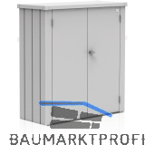 BIOHORT Terrassenschrank Romeo M silber-metallic