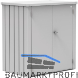 BIOHORT Terrassenschrank Romeo L silber-metallic