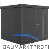 BIOHORT Ger�tehaus Neo 2B dunkelgrau-metallic Doppelt�r