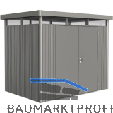 BIOHORT Ger�tehaus HighLine H2 quarzgrau-metallic Doppelt�r