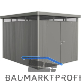 BIOHORT Ger�tehaus HighLine H5 quarzgrau-metallic Doppelt�r
