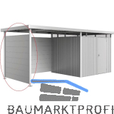 BIOHORT Seitendach-Seitenwand HighLine H3 silber-metallic