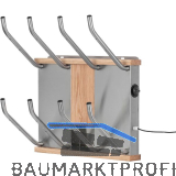 OSKARI Schuhtrockner Bora 4 breit Eichenholz