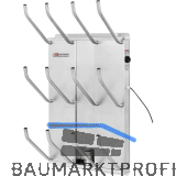 OSKARI Schuhtrockner Bora 6 breit Edelstahl