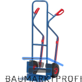 FETRA Stahl Rodel luftbereift Tragkraft 300 kg Schaufelgr��e 480 x 300 mm