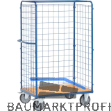 FETRA Paketwagen mit Drahtgitterw�nden 1000 x 700 mm Tragkraft 600 kg