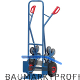 FETRA Treppenrodel mit 2 f�nfarmigen Rad-Sternen Tragkraft 200 kg 320 x 250 mm