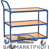 FETRA Tischwagen 3 Etagen 850 x 500 mm Tragkraft 300 kg