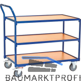 FETRA Tischwagen 3 Etagen 1000 x 600 mm Tragkraft 300 kg
