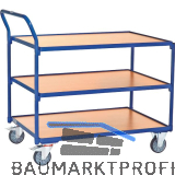 FETRA Tischwagen 3 Etagen 1000 x 700 mm Tragkraft 300 kg