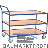 FETRA Tischwagen 3 Etagen 1200 x 800 mm Tragkraft 300 kg