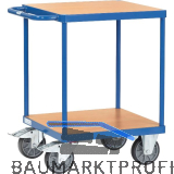 FETRA Tischwagen 2 Etagen 600 x 600 mm Tragkraft 500 kg