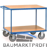 FETRA Tischwagen 2 Etagen 850 x 500 mm Tragkraft 500 kg