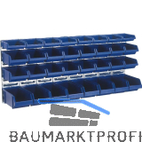 RAACO Wandpaneel BWP 32-MIX 1040 x 440 mm mit 32 Sichtlagerk�sten