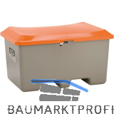 Streugutbeh�lter Plus3 ohne Entnahme m. Staplertasche 400 Liter grau/orange