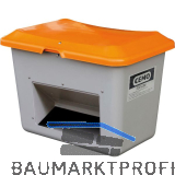 Streugutbeh�lter Plus3 mit Entnahme ohne Staplertasche 200 Liter grau/orange