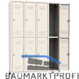 Doppelstockspind Abteilanzahl 8 RAL7035