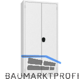 Fl�gelt�rschrank 1950x930x400 mm RAL 7035 lichtgrau