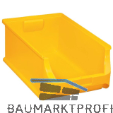 ALLIT Sichtlagerkasten Gr��e 5 gelb 500 x 310 x 200 mm