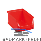 ALLIT Sichtlagerkasten Gr��e 2 Farbe rot 160 x 102 x 75 mm