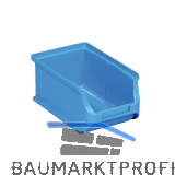 ALLIT Sichtlagerkasten Gr��e 2 Farbe blau 160 x 102 x 75 mm