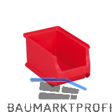 ALLIT Sichtlagerkasten Gr��e 3 Farbe rot 235 x 150 x 125 mm